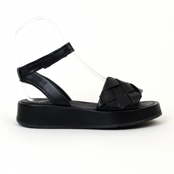 sandales & nu-pieds p46006 noir Mjus