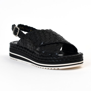 sandales & nu-pieds 9797 noir Pons Quintana