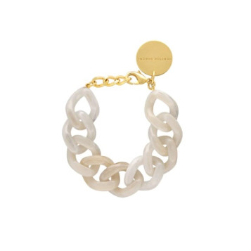 bracelets bracelet flat white marble Vanessa Baroni