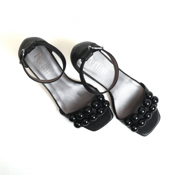 sandales à talons 16989 noir Pertini